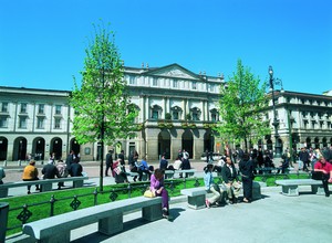 Das Teatro alla Scala in Mailand ist eines der bekanntesten und bedeutendsten Opernhäuser der Welt.