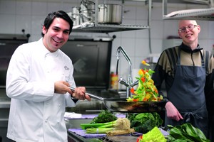 Wichtig ist Küchenchef Serkan Güzelcoban vor allem die Verwendung regionaler Produkte, möglichst viel in Bioqualität.